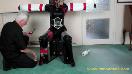 Little Red Ruby Hood Is Joined To The Slave Chair