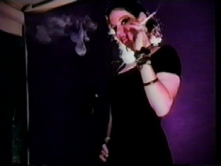 Smoking Females Fetish Clips - Arielle In Black Wmv