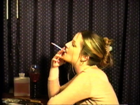 Glamorous Sonja Part 2 Mov - Sexy sonja arrives at a motel, pours herself a ***** and enjoys a virginia slims menthol 120. No audio. This is part 2. Mov version.