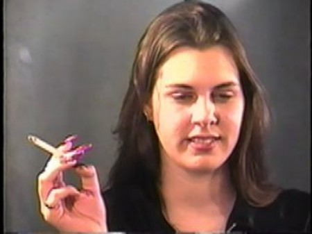 Smoking Interviews Jen Wmv - Jen paradine shows up for her smoking interview. Talia asks her the questions from off-camera. She smokes her regular brand and one of ours. Wmv version.