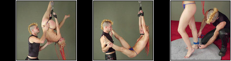 Gagged Slut - He gags his slave as he continues to spank her as her punishment moves up a gear.
