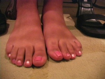 Black Foot Fetish - Jadas Pretty Feet And Pink Toes