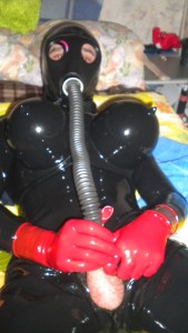 Rubbercouple bizzare world - Latex Sex