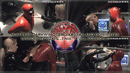 RUBBERTITS - SHINY, KINKY & BIZARRE LATEX SEX - Darkwingzero Heavy Rubber Punishment  Original Session