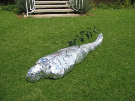 Mummified With Foil