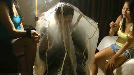 Breathe This  Videos - Smoke Dress Bag Chair