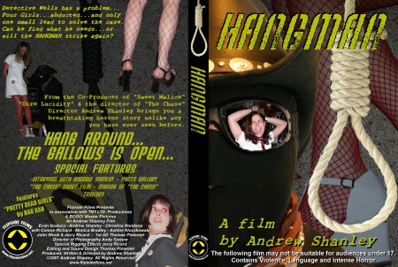 Hangman Scene Part 3 - Third ******* scene from the (in)famous movie "hangman"
four ***** abducted and **** by the hangman serial killer.
produced by andrew shanley.
real *******!

starring: ashlee kloczkowski
theme: *******

run time: 04:46 minutes
file size: 177 mb 	format: .Mpeg
category: *******