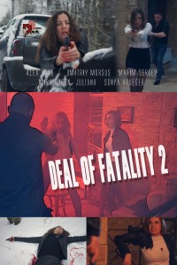 DEAL OF FATALITY 2 - DEAL OF FATALITY 2
CUSTOM
�Hi! Glad to see that the video gives me much more than my expectation! The most applealing thing is the blood on the way---- especially compared to the white snow. All of the guys appear are fantastic, especially Juliana and I'm sure that I will choose her again next time. All of the scenes and plots show your professionalism of creating such high-quality film for the fifth time, and  I look forward for next cooperation between us as long as I have new ideas. Keep healthy and best wishes!�
Customer�s Review 
STARRING:
Mira Green, Max, Juliana, Sonya Krueger, Morsus, Alex
PLOT

Scene 1

Mira, a brave but inexperienced policewoman has knocked the door. She starts searching the apartment with her gun.
When Mira enters the bedroom,  Max is waiting for her behind the door.The cop turns around, seeing him At that moment, Max kicked off the gun from her hand, and tries to beat her: �Die, Stupid cop!� Mira tries her best to fight with Max, but she seems to be defeated by the criminal. Although she punches Max for several times, it seems that Max has control the fight gradually. After beating the cop�s face and belly many times without any resistance, Max pushes Mira down to the floor, and strangles Mira.
Mira is fighting to have her neck released, and it is useless. She has a strong sense that she is losing her breath second by second. At that time, she hears a sound of bullets through human�s body. Max falling on the ground with his eyes widely opened, and another cop---- Juliana appears behind him. The backup finally comes!
Surprised and grateful, Mira stands up with pain and wants to say something to give thanks to Mira. However, her words are interrupted by Juliana.
� A completely failed mission if it were not me.� Juliana gives the conclusion without any emotion, �Your performance leaves a lot to be desired, especially compared with experienced cops.�
Then Juliana looks down to the dead criminal and sniffed: �the result of not wearing bullet-proof vest�.
A car stops on the road next to a pub. Three excellent policewomen---- Juliana, Helga, and Mira, are sitting in the car. 
�Mira, come on, happy hour.� Juliana says to Mira.
�But we do not wear bullet-proof vests this time.� Mira asked.
�Are you kidding?� Helga laughs at Mira, �We are going to enjoy the beer now, not a mission to arrest the criminal.� 
�Don�t think too much, baby. The only thing we concern tonight is drinking.� Juliana also agrees with Helga.
With a bit doubt that cannot be explained, Mira leaves the car with other two cops.
Scene 3
Mira and Helga are drinking beers happily in the same table.
�Do you mean we must close the case without finding out who�s behind the big picture?� Mira asks.
�Do you think that anyone else are concerned about the truth expect for us? Now we only have three of us on our side.� Helga tells to Mira.
At that moment, Mira is crashed by a drunk guy in the pub.
�Hey? Are you blind?� 
�I think you are fucking blind.� The guy seems not afraid of them.
�If you are drunk, the best thing you can do is to back home as soon as possible.� Helga stands up, walks toward that guy and urges.�
�It�s none of your business.� The drunk guy punches Helga heavily.
�What do you want?� Helga punches the guy as response, then gets a punch from him too.
�Don�t spent time on him.� Mira asks Helga to end the conflict, �We are cops.�
Just after Mira has shown the identification of policewoman, the guy pulls out a gun, and shot Mira for two times.
Mira is falling on the table, and Helga hurries to hide behind the table.
Scene 4
When return back from washroom, what appears in the eyes give Juliana a big surprise: Mira is lying on the table, breathing in great pain, and keeps her eye opened, just like the picture below (which means she has not dead now). The bad guy is running away. Helga disappears, and Juliana does not know whether Helga was injured in the previous fight or not. 
�Helga, are you shot? Helga?� Juliana holds her gun and looking for Helga. Suddenly, Juliana gets a belly shot from her back. She moans heavily, then smiles, and says to the shooter behind her:� Helga, is it you?�

Two more bullets through Juliana�s body: one for chest, and the other for belly.
�You should�nt do that.� Juliana smiles again, and gives Helga a shot without turning around and seeing where the target is. In fact, she is so excellent a cop, that she aires directly to Helga�s chest.
Then Juliana turns around slowly, with three bloody holes can be seen from both sides.
�Dirty cop?�
Helga sitting behind the wall, nodding her head to commit her identity. �Please don�t shoot, we can make a deal. I�ll call them off.�
�With three holes in my body?� Juliana crunches strongly because of the pain.
At that time, the drunk guy we see before returns back to the pub and shoot Juliana on the back for another times. She drops the gun, falls to the floor like the picture below, picks up her gun again, and creeps to sit down next the wall, vomiting bloods through her mouth.
�You fucking asshole! Are you know better than shooting a girl from the back?�  
Juliana aires bullets to the guy, but all of them are off the target. However, she gets two more shot in her body. She tries her best to stand up again (some close-up for her black long boots), but she fails. Her breath becomes deeper and deeper, and bloods continue to run out of her mouth. She uses her hand to cover her breast from bleeding, and haves a lot blood cough.
The shooters are getting closer and closer. �We will send your body to the police station in one piece.�
Juliana sweeps the blood around her mouth, saying bravely: �Over...... my...... dead...... pussy.......�
Three more belly shot. Juliana can no longer say even a word. She struggles and moans for a minute, then goes wide eyed and still, dead from eight wounds in her body.
�You cannot get away with this!� Helga shouted to the guy. She does not want to see the death of Juliana, even if they are enemies since Helga has joined the drug deals.
�We never want to kill anyone, as long as they do not know who we are. Give you few seconds to goodbyes with your teammates, and we waiting for you in the car outside.� The guy leaves Helga in the pub, and goes away.

Helga moves towards Juliana with tears and regret. �Baby, what happened to us is far beyond my expectation. Helga then takes off Juliana�s boots and black socks. She also takes off her ankle boots and white socks, and wear Juliana�s socks instead. �I will avenge for you, by wearing your socks.�
She tries her best to stand up, but she cannot. So she keeps creeping with her strong mind, like the picture above. 
It takes her great pain and long time, but she finally comes on the street (Please also include some scenes of the officer walking downstairs) , and the man appears in her scenes again. With the help of another car, she tries hard to stand up, and gives a fatal shot to the man.
Seeing the man dead, the cop feels that she can no longer control her body, She gradually lies on the ground, goes wide eyed and still, dead from the fatal wound given by Juliana. 
IF YOU LIKE THIS FILM PLEASE CHECK OUT
GOOD COP IN THE HEAVEN
DEAL OF FATALITY 
CALL OF DUTY