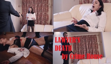 LAWYERs Death -  LAWYERS DEATH
BRAND NEW MOVIE!
Custom
Starring: Annabelle and Tim
Fetish Elements:
Office, Lawyer, Secretary, Black Pantyhose, Shooting by killer, silencer, surprised and shocked reaction, legs, agony, GREAT SHOOTING TO THE BREAST, putting off her pantyhose (not full), death, closed eyes death stare, body views

Plot
A lawyer was shot by contract killer it was really dangerous case!

GREAT MOVIE FOR JUST 10$!
If you like this clip please check out
SCHOOLGIRL COMES HOME
LAWYER
LAWYER 2 (Bad Coffee)