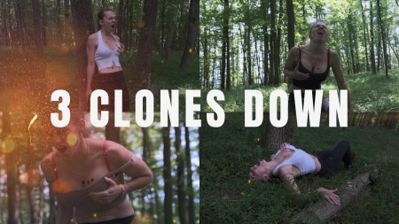3 clones down