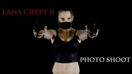 Lana Crypt 6 photo shoot - It is a short gun fun video with no background.

- 5 death scene (only digital blood)

- 1 belly shot, chest shots, heart shots